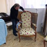 RÃ©novation fauteuil Voltaire